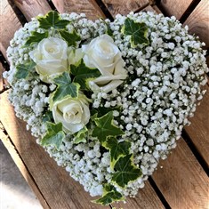 12 inch Gypsy grass heart 